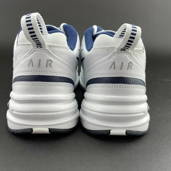 Nike Men's Air Monarch IV White Training Shoes 4E - Picture 2 of 10